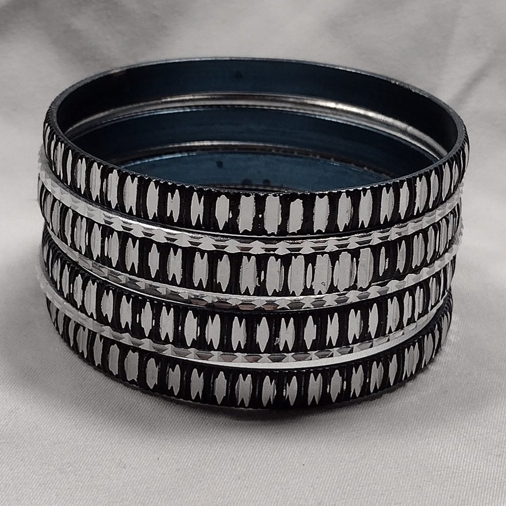 Silver bangles